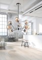 LAMPAMI - lampa wisząca szklane kule, żyrandol nowoczesny, żyrandol do salonu