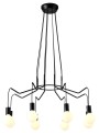 LAMPAMI - lampa nad stół, czarna lampa wisząca, lampa wisząca czarna, żyrandol nowoczesny