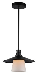 Czarna lampa sufitowa LOFT 1XE27 60W E27