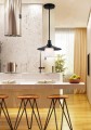 LAMPAMI - lampa nad stół, czarna lampa wisząca, lampa wisząca czarna, żyrandol nowoczesny
