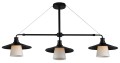 LAMPAMI - lampa nad stół, czarna lampa wisząca, lampa wisząca czarna, żyrandol nowoczesny