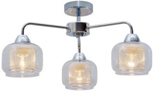 Lampa sufitowa RAY 3XE14 40W CHROM
