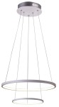 Lampa wisząca biała podwójna LED 50 cm LUNE 40W LED 4000K