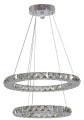 LAMPAMI - lampa sufitowa ledowa, lampa wisząca kryształy,  lampa ledowa wisząca, żyrandol do salonu
