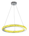 LAMPAMI - lampa sufitowa ledowa, lampa wisząca kryształy,  lampa ledowa wisząca, żyrandol do salonu
