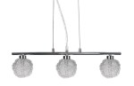 Lampa nad stół do jadalni wisząca WIND 3XG9 40W CHROM