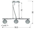 LAMPAMI - lampa sufitowa szkic