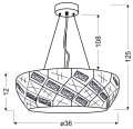 LAMPAMI - lampa sufitowa szkic