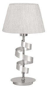 Elegancka lampa gabinetowa stojąca DENIS 1XE27 60W CHROM 