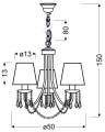 LAMPAMI - lampa sufitowa szkic