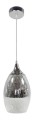 LAMPAMI - lampa sufitowa srebrna, lampa wisząca srebrna, srebrna lampa wisząca, żyrandol do salonu