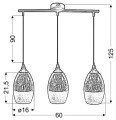 LAMPAMI - lampa sufitowa wisząca szkic