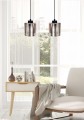 LAMPAMI - lampa sufitowa wisząca, lampa wisząca do salonu, srebrna lampa wisząca, żyrandol do salonu