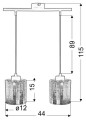LAMPAMI - lampa wisząca nowoczesna szkic