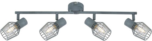 LAMPAMI - szara lampa sufitowa, lampa do kuchni, lampa loftowa