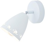 Biały kinkiet dziecięcy COTY 1XE14 40W