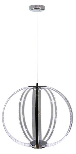 LAMPAMI- lampa wisząca sufitowa, żyrandol srebrny nowoczesny, lampa nad stół