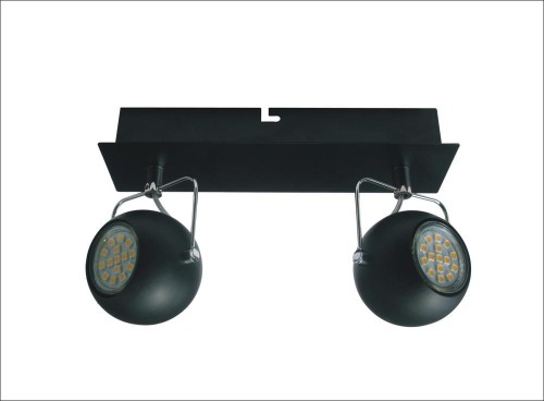 LAMPAMI - lampa listwa czarna, lampa sufitowa czarna, lampa kuchenna