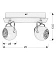 LAMPAMI - lampa listwa czarna szkic