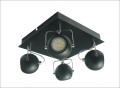 LAMPAMI - lampa czarna, lampa sufitowa czarna, lampa kuchenna
