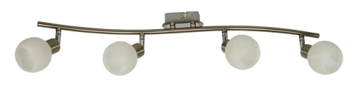 LAMPAMI - lampa listwa srebrna, lampa sufitowa srebrna, lampa kuchenna