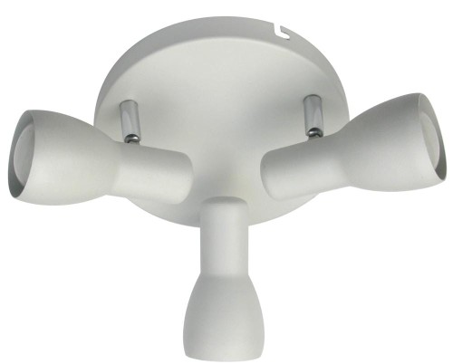 LAMPAMI - plafon nowoczesny, lampa do salonu, lampa sufitowa biała