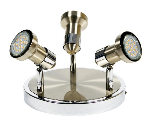LAMPAMI - lampa kuchenna, lampa do salonu, plafon srebrny, lampa korytarz