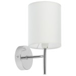 Klasyczny kinkiet ścienny YAN 1XE14 40W CHROM