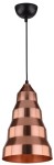 Miedziana lampa industrialna wisząca 130 cm 1xE27 40W VESUVIO