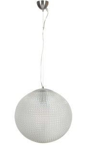 Lampa wisząca szklana kula 120 cm 35 1xE27 60W LUCIDA