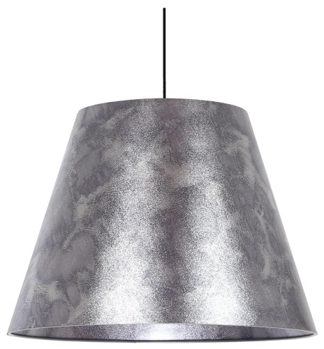 LAMPAMI - lampa wisząca nowoczesna, lampa srebrna nowoczesna, lampa do jadalni, duża lampa nad stół