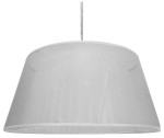 Elegancka lampa wisząca 45 1xE27 60W CHARLIE BIAŁY