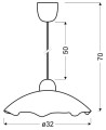 LAMPAMI - lampa do pokoju szkic