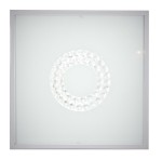 Plafon sufitowy ledowy satyna mały ring RING 29x29 16W 4000K LED LUX