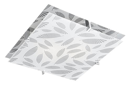 LAMPAMI - kwadratowy plafon, lampa sufitowa, lampa sufitowa do kuchni, lampa na korytarz