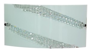 Plafon z kryształkami MISTERY 33/17 12W LED