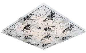 Plafon sufitowy kwadrat 40x40 3xE27 50W VAGANTE