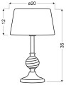 LAMPAMI - lampka nocna szkic