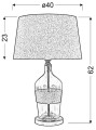 LAMPAMI - lampka nocna szkic