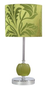 Lampka nocna zielona 1xE27 60W CORT