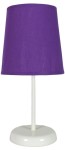 Lampka nocna stojąca 1xE14 40W GALA FIOLET