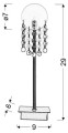 LAMPAMI - lampa stojąca szkic