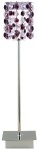 Lampa stojąca gabinetowa 1xG9 40W CLASSIC burgund 