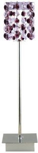 Lampa stojąca gabinetowa 1xG9 40W CLASSIC burgund 