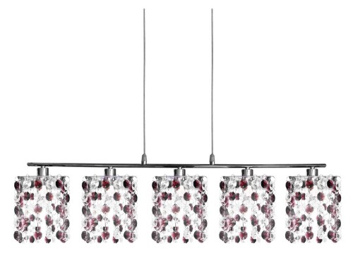 LAMPAMI - lampa nad wyspę, żyrandol do salonu, lampa nad stół, srebrna lampa