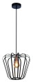 LAMPAMI- lampa druciana sufitowa, żyrandol czarny, lampa nad stół