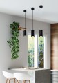 LAMPAMI - lampa nad wyspę, tuby wiszące, lampa wisząca tuba drewniana, drewniana lampa wisząca