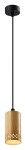 Pojedyncza lampa wisząca drewniana tuba 10 cm 1xGU10 25W TUBO