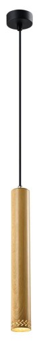 LAMPAMI - lampa nad wyspę, tuby wiszące, lampa wisząca tuba drewniana, drewniana lampa wisząca