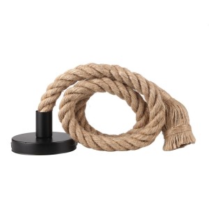 Zawiesie z oprawką sznurowe RL-LPP060CX 1X60W E27 